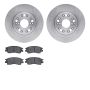 Dynamic Friction 6502-75043 Rotor Kit