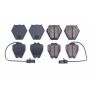 PowerStop 16-839 PowerStop - Z16 Low-Dust Ceramic Brake Pads