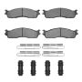 Dynamic Friction 1400-0965-01 Brake Pad Kt