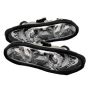 SPYDER 5009241 Projector Headlights - LED Halo - Chrome