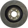 Stoptech 128.63036L Drilled Sport Brake Rotor