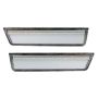 Oracle Lighting 9834-019 Concept Sidemarker Set, Clear - No Paint, Rear Set Only
