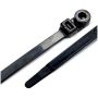 ALLSTAR PERFORMANCE ALL14392 Wire Ties Black 14.00 w/ Mounting Hole 25pk