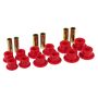 Prothane 99-14 Chevy Silverado 1500/2500 2/4wd Rear Spring Bushings - Red