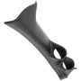 AutoMeter 22616 GAUGE MOUNT, A-PILLAR, FULL, DUAL, 2 1/16