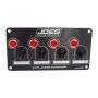 JOES RACING PRODUCTS JOE46135 Accessory Switch Panel w /4 Switches and Lights