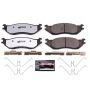 PowerStop Z36-1045 PowerStop - Z36 Truck and SUV Carbon-Fiber Ceramic Brake Pads with Hardware Kit