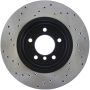 Stoptech 128.34052L 01-06 BMW 330 Drilled Left Front Rotor