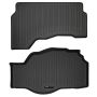 Husky Liners 2013-2016 Ford Fusion S Hybrid /SE Hybrid WeatherBeater Black Trunk Liner