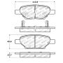 Stoptech 308.10330 Street Touring Brake Pads