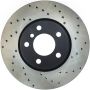 Stoptech 128.34134L Drilled Sport Brake Rotor