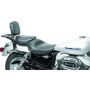 Mustang Motorcycle 76142 Mustang 04-21 Harley Sportster Wide Touring 1PC Seat w/Studs- Black