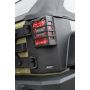 Rear Corners Body Armor 07-18 Jeep Wrangler JK