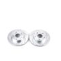 PowerStop JBR962XPR PowerStop Evolution Performance Drilled, Slotted & Plated Brake Rotor Pair
