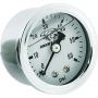 Bikers Choice 210077 White Face Liquid Filled Oil Pressure Gauge 0-60 Psi 1/8 NPT