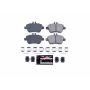 PowerStop Z23-1646 PowerStop - Z23 Daily Driver Carbon-Fiber Ceramic Brake Pads with Hardware Kit