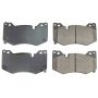 PowerStop 16-8009 PowerStop - Z16 Low-Dust Ceramic Brake Pads