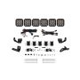 Diode Dynamics DD7822 Prinsu/Sherpa Roof Racks- SS5 6-Pod CrossLink Mounting Kit - Pro White Driving