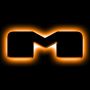 Oracle Lighting 3141-M-005 Universal Illuminated LED Letter Badges - Matte Black Surface Finish - M