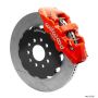 Wilwood 140-15705-R AERO6 Front Big Brake Kit 14.00in Rotor Red - 97-13 Chevrolet Corvette C5/C6/Z06
