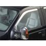 Putco 480203 99-16 Ford SuperDuty Crew Cab/Ext Cab (Front Only) Element Chrome Window Visors