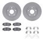 Dynamic Friction 4512-59133 Rotor Kit