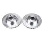 PowerStop EBR860XPR PowerStop Evolution Performance Drilled, Slotted & Plated Brake Rotor Pair