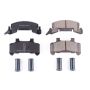 PowerStop 17-289 PowerStop - Z17 Low-Dust Ceramic Brake Pads with Hardware