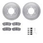 Dynamic Friction 6412-76025 Rotor Kit