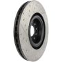 Stoptech 127.33112L 09 VW Passat CC / 06-09 Passat Slotted & Drilled Left Front Rotor