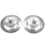PowerStop AR85174XPR PowerStop Evolution Performance Drilled, Slotted & Plated Brake Rotor Pair