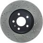 Stoptech 128.33136L Drilled Sport Brake Rotor