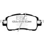 EBC Brakes DP22275 Greenstuff 2000 Series Sport Brake Pads