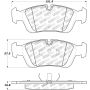 StopTech 96-02 BMW Z3 / 03-08 Z4 / 97-00 323 Front Brake Pads