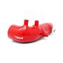 Torque Solution Turbo Inlet Hose Black: 02-07 Subaru WRX/04-18 STI/05-09 Legacy GT/04-13 FTX - Red