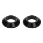 Ti22 PERFORMANCE TIP8221 Tapered Spacers 1/2in ID 1/4in Thick Black 2pk