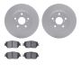 Dynamic Friction 4502-76125 Rotor Kit