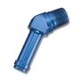 Russell Performance -6 AN 45 Degree 1/4in Pipe to 3/8in Tube Adapter