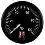 AutoMeter ST3102 Stack 52mm 0-100 PSI 1/8in NPTF (M) Mechanical Oil Pressure Gauge - Black