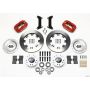 Wilwood 140-12297-R Forged Dynalite Front Kit 12.19in Red 79-87 GM G Body