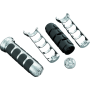 Kuryakyn 6183 ISO Grips For GL1800 With Heated Grips Chrome