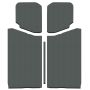 Design Engineering 50189 Headliner Kit Jeep Wrangler JL 2019-2025 2 Door Gray