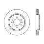Stoptech 128.65119R Drilled Sport Brake Rotor