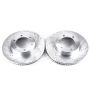 PowerStop JBR935XPR PowerStop Evolution Performance Drilled, Slotted & Plated Brake Rotor Pair