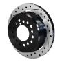 Wilwood 160-9812-BK Rotor-1.91in Offset-SRP-BLK-Drill-RH 12.19 x .810 - 5 Lug