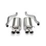 CORSA Performance 14169 Corsa 2005-2007 Chevrolet Corvette C6 6.0L V8 Polished Sport Axle-Back Exhaust