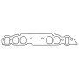 Cometic Gasket C5335 Cometic GM Gen-V/VI BB V8 .060in Fiber Intake Mani Gskt Set-1.850in x 2.075in-No Cross Over