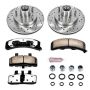 PowerStop K1985-36 Z36 Truck and SUV Carbon-Fiber Ceramic Brake Pad and Drilled & Slotted Rotor Kit