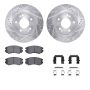 Dynamic Friction 7512-21014 Rotor Kit