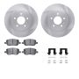 Dynamic Friction 6512-52091 Rotor Kit